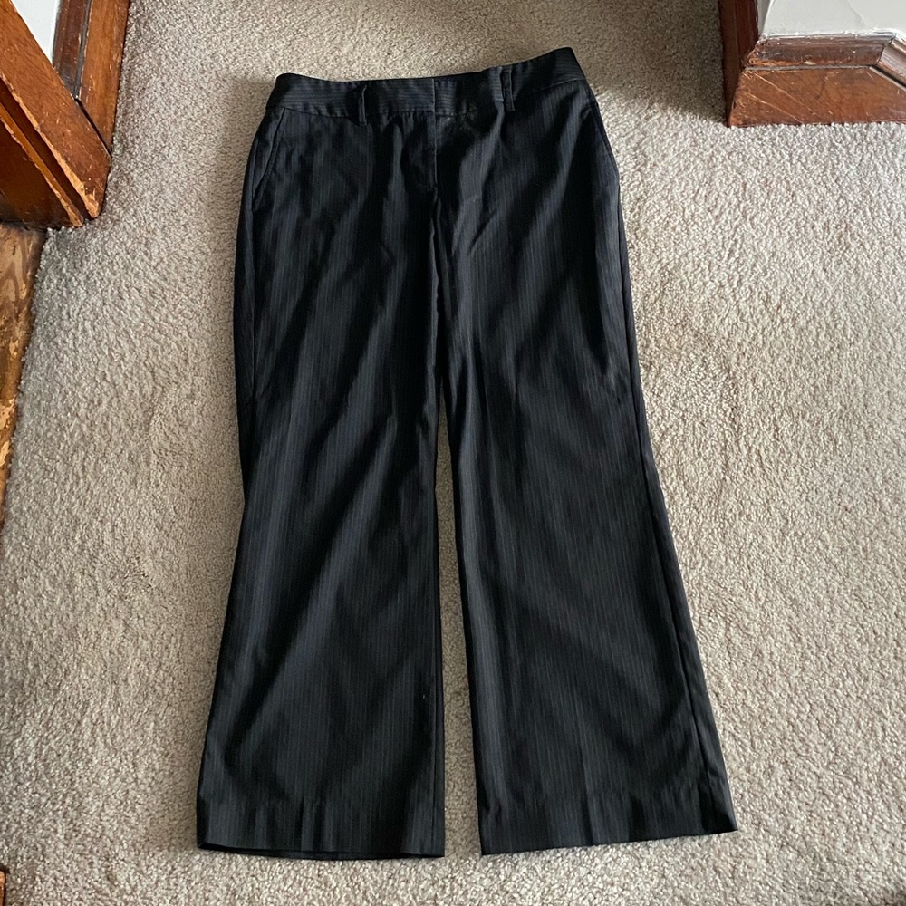 Ann Taylor Loft Size 10 Julie Pinstripe Pants
